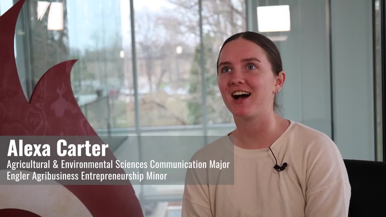 AESC Student Testimonial: Alexa Carter