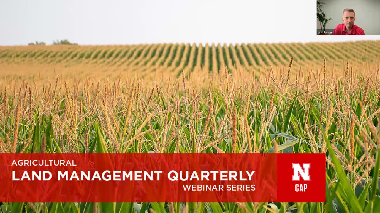 Agricultural Land Management Quarterly - Summer 2025 (Aug. 18, 2025 Webinar)
