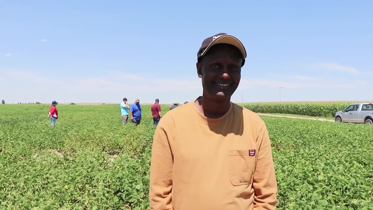 Tanzanian bean breeder collaborates with Nebraska bean breeder