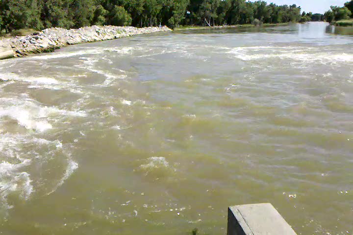 North Platte River at Interstate Dam