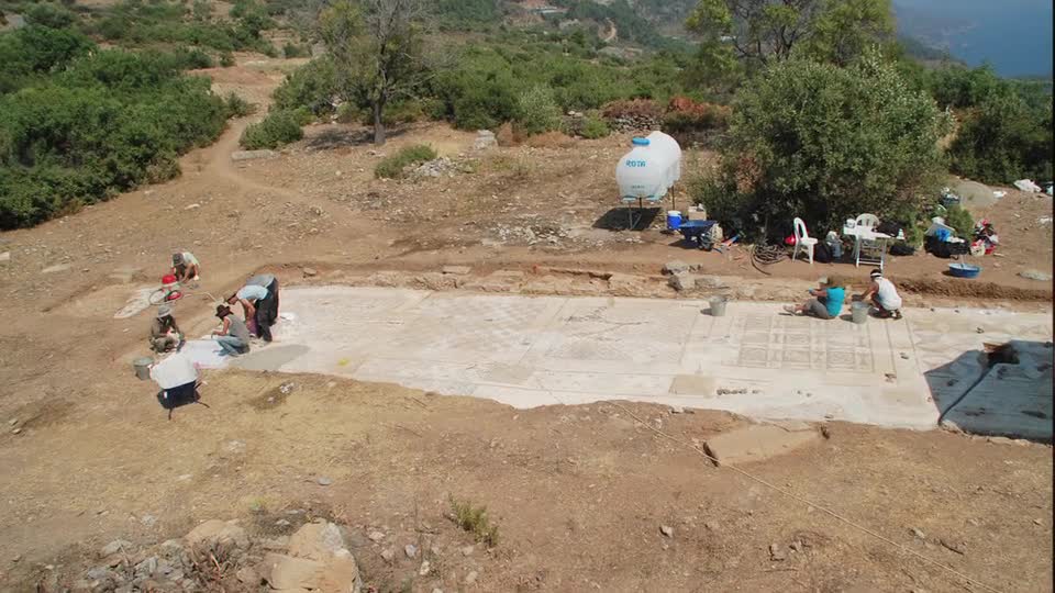 UNL team unearths giant Roman mosaic in southern Turkey