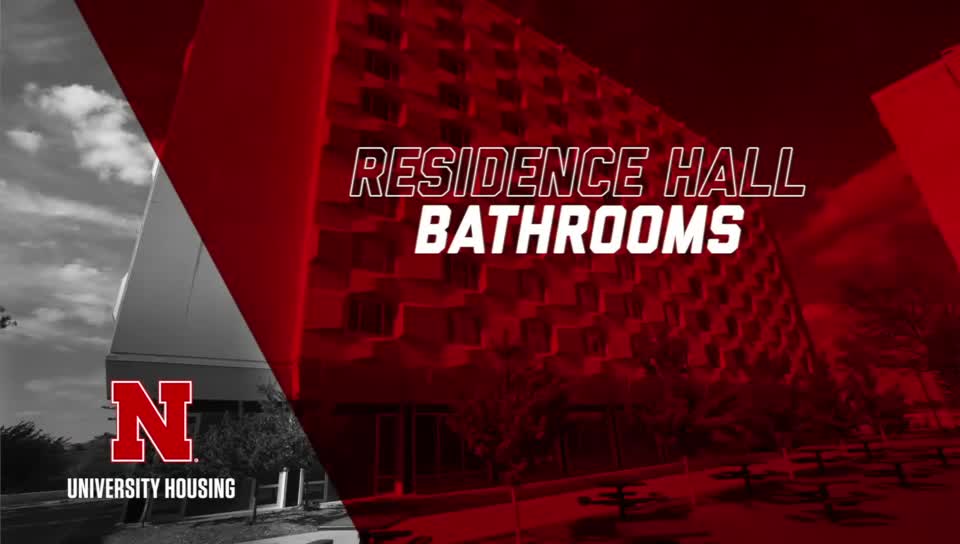 Traditional Residence Hall Bathroom Virtual Tour