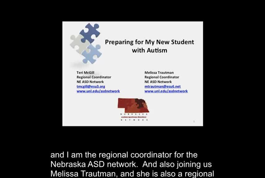 Getting Ready for your New Student with ASD - Part 1