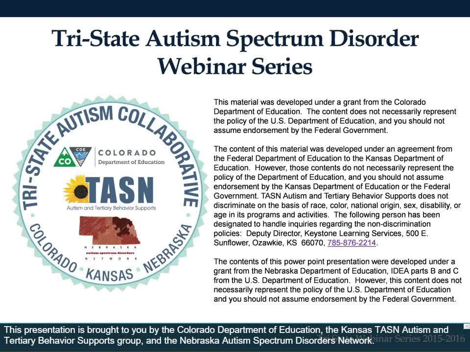 Educational Identification of Autism Spectrum Disorders