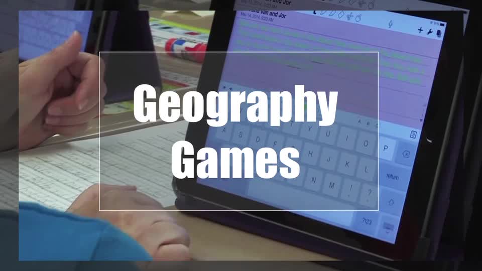 Tech Edge, Mobile Learning In The Classroom - Episode 09, Geography Games