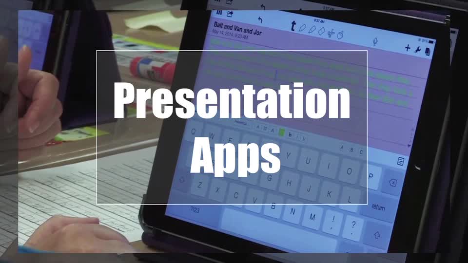 Tech Edge, Mobile Learning In The Classroom - Episode 12, Presentation Apps 