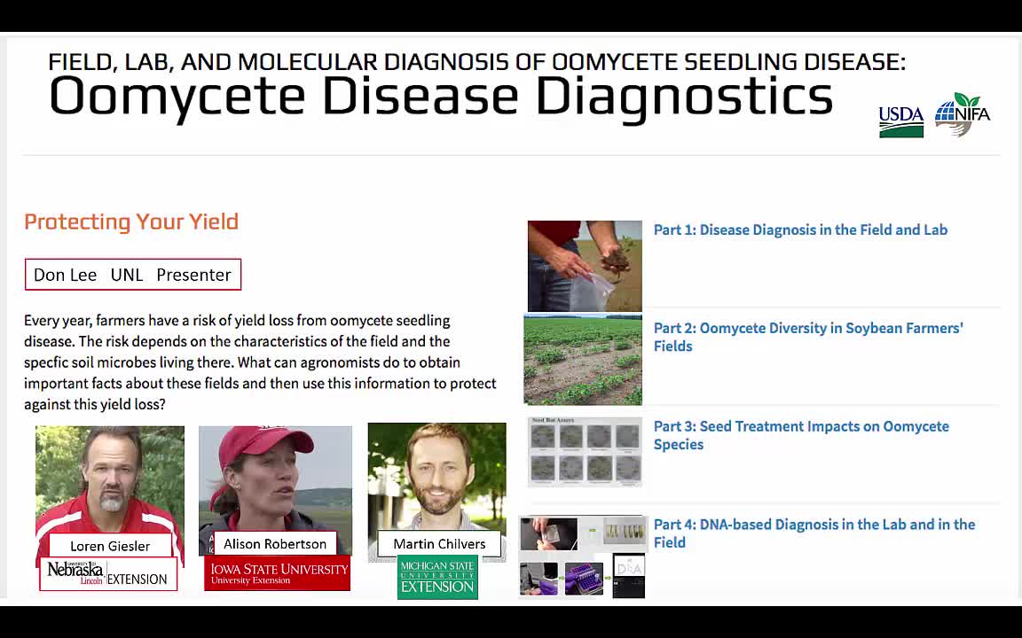 Oomycete Disease Diagnostics Introduction