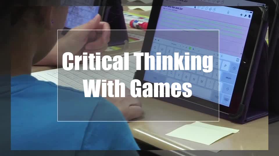 Tech Edge, Mobile Learning In The Classroom - Episode 15, Critical Thinking With Games