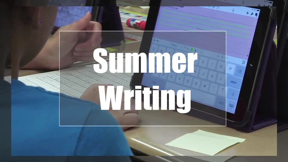 Tech Edge, Mobile Learning In The Classroom - Episode 17, Summer Writing