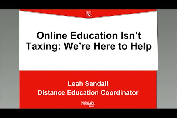 Online education isn’t taxing—We’re here to help