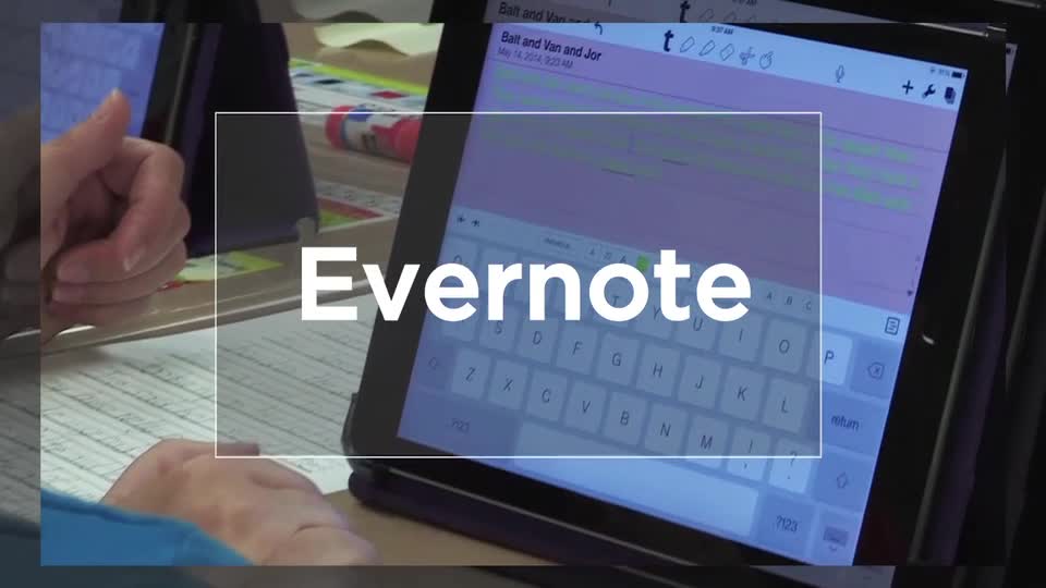 Tech Edge, Mobile Learning In The Classroom - Episode 22, Evernote