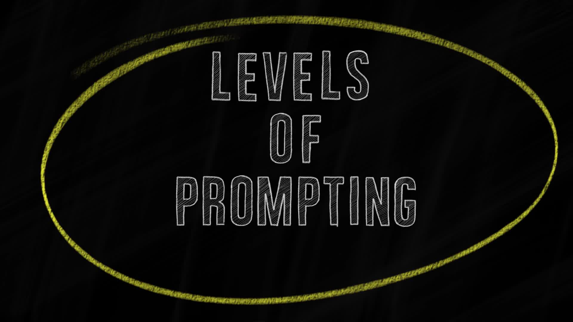 Levels of Prompting Virtual Strategy