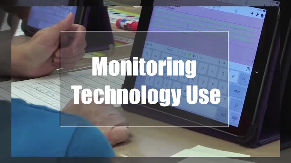 Tech Edge, Mobile Learning In The Classroom - Episode 28, Monitoring Technology Use