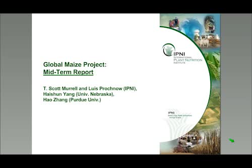 The Global Maize Project: Testing the Concept of Ecological Intensification around the World