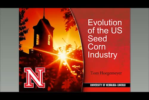 Evolution of the corn seed industry