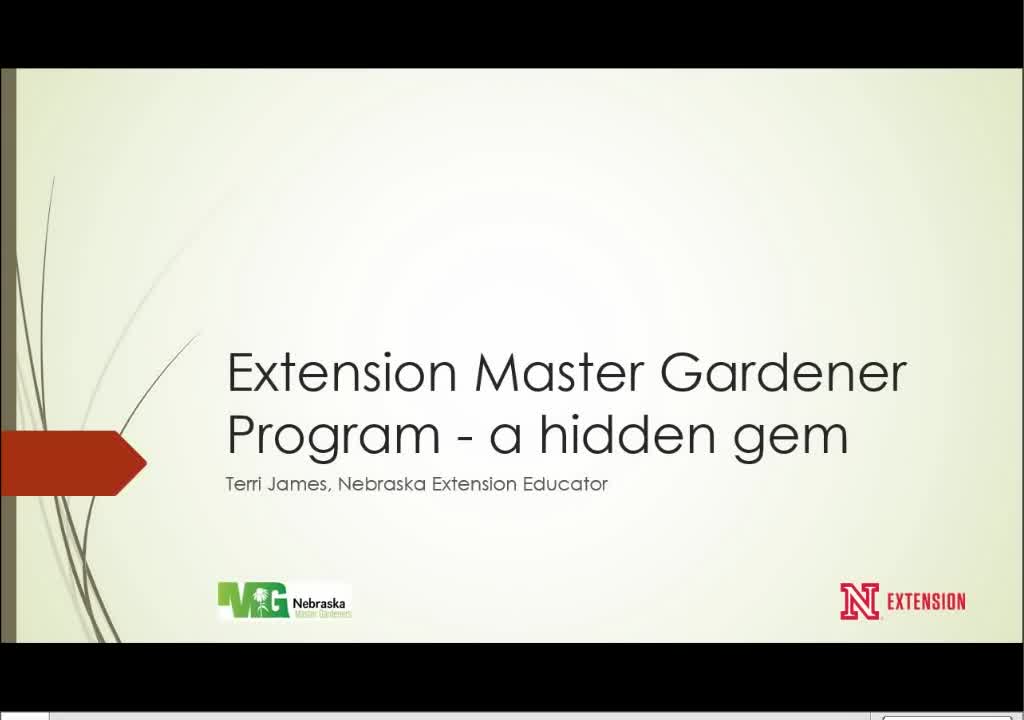 Extension Master Gardener Program—a hidden gem