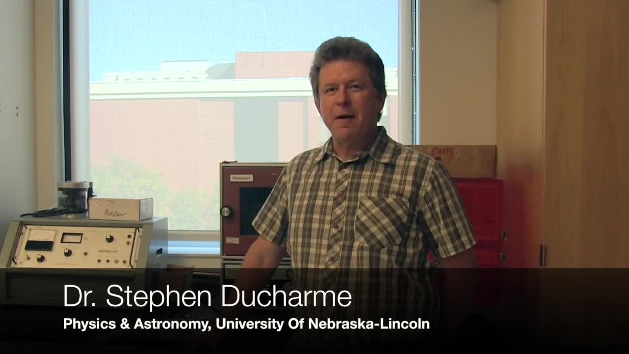 Dr. Stephen Ducharme on Nanotechnology