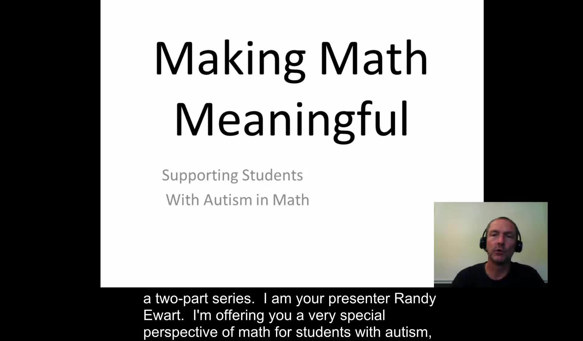 Making Math Meaningful: Part 2