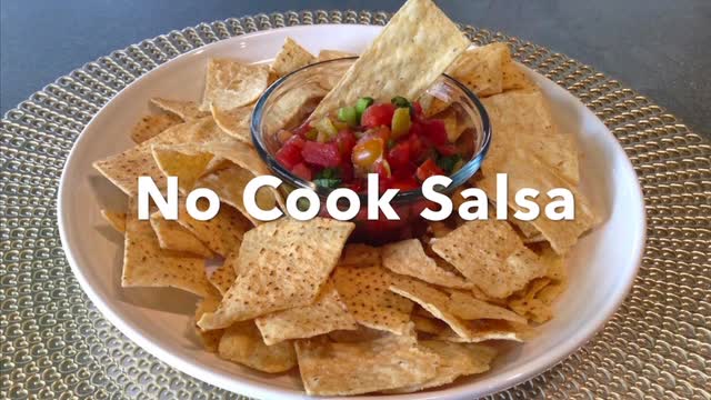 Easy No-Cook Salsa