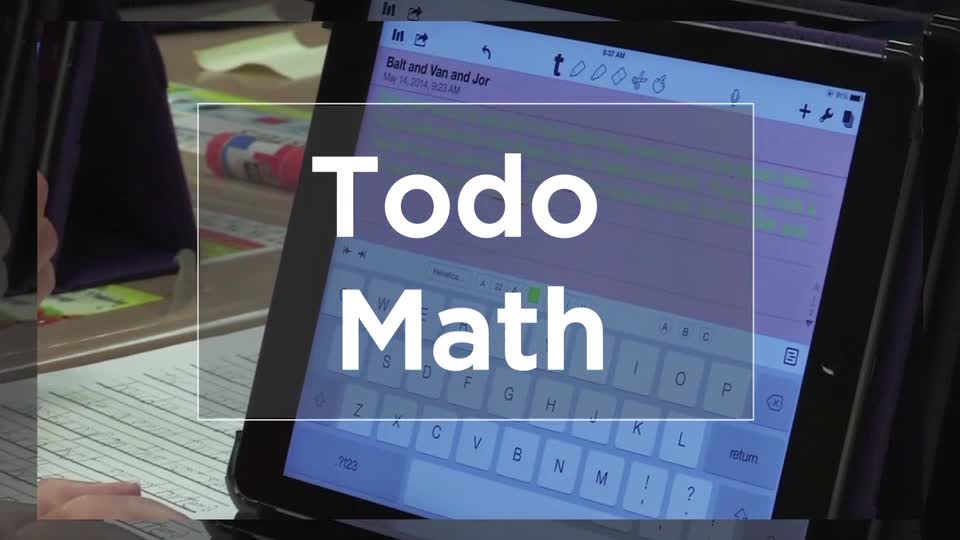 Tech Edge, Mobile Learning In The Classroom - Episode 39, Todo Math