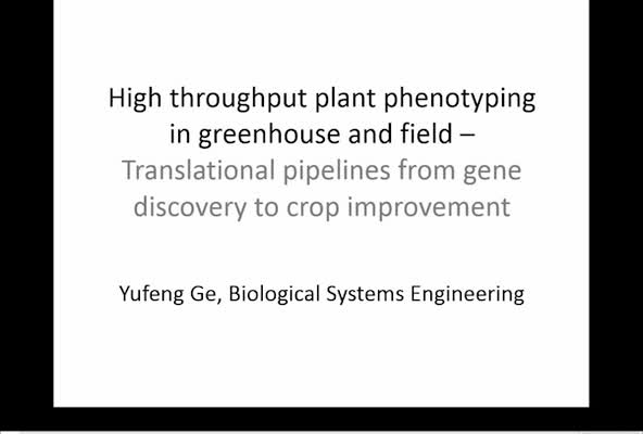 High throughput plant phenotyping in greenhouse and field—translational pipelines from gene discovery to crop improvement