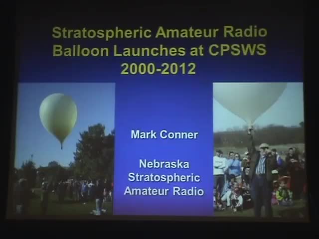 CPSWS 2013 - Stratospheric Amateur Radio Balloon Launchings at CPSWS 2000-2012