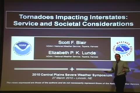 CPSWS 2010 - Tornadoes Impacting Interstates
