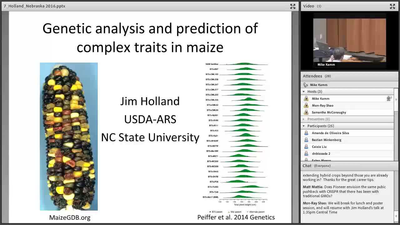 Genetics Analysis and Genomic Prediction of Complex Traits in Maize (2016)
