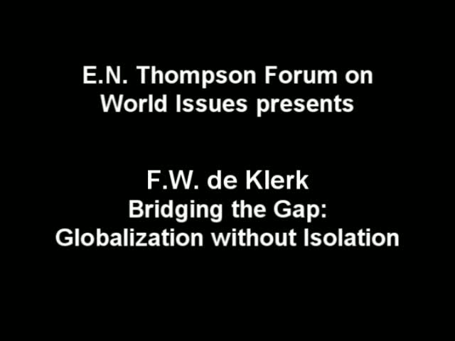 Bridging the Gap: Globalization without Isolation