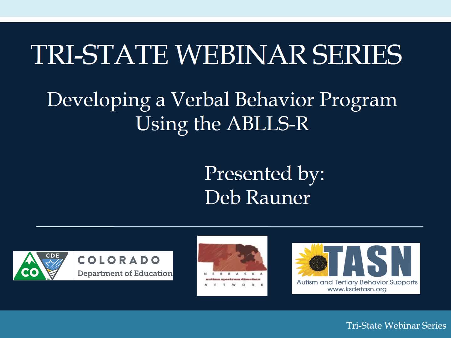 Developing a Verbal Behavior Program with the ABLLS-R
