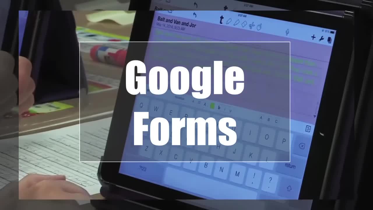 Tech Edge, Mobile Learning In The Classroom - Episode 69, Google Forms