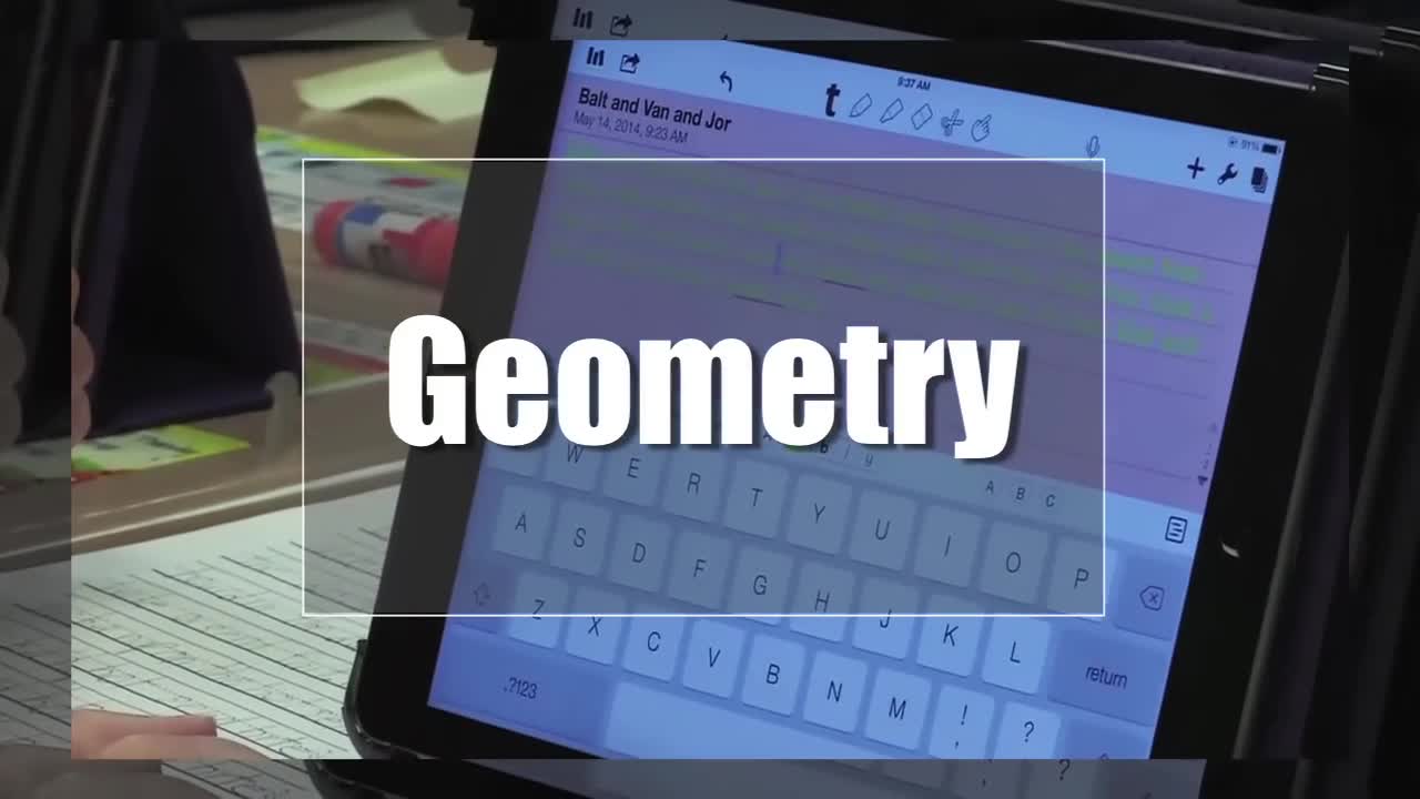 Tech Edge, Mobile Learning In The Classroom - Episode 71, Geometry