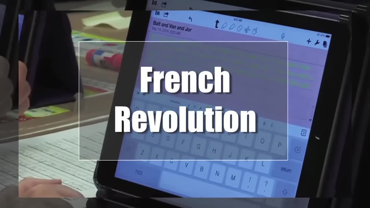 Tech Edge, Mobile Learning In The Classroom - Episode 73, French Revolution