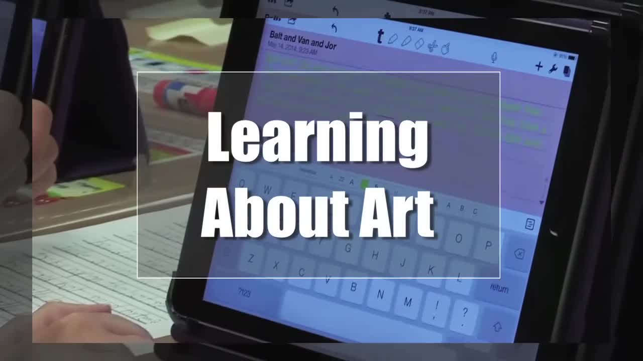 Tech Edge, Mobile Learning In The Classroom - Episode 78, Learning About Art