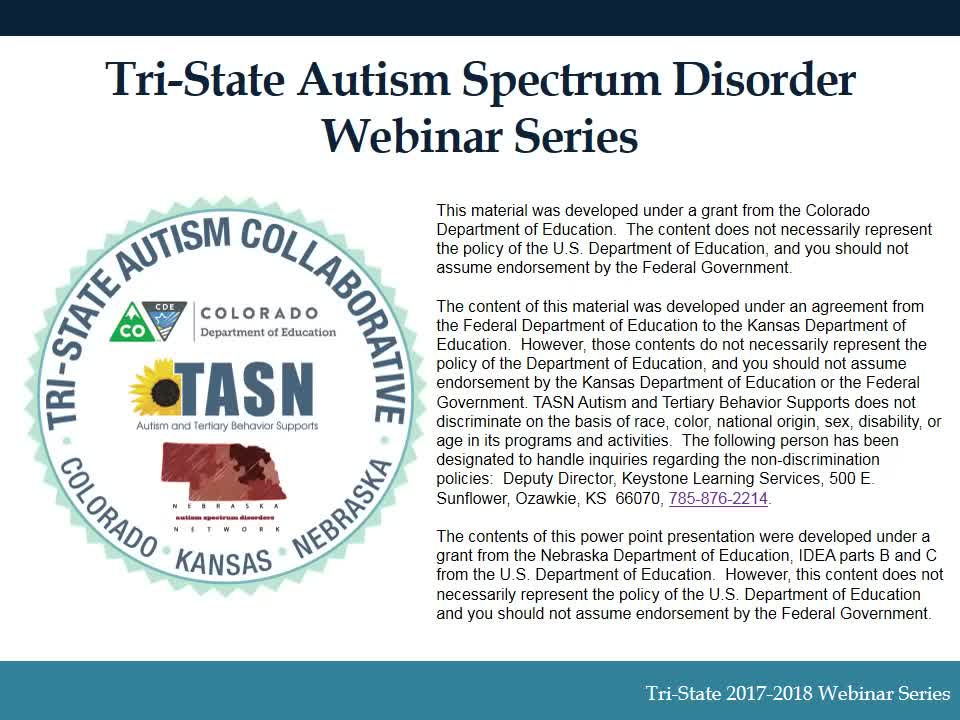 Autism Spectrum Disorder and Females