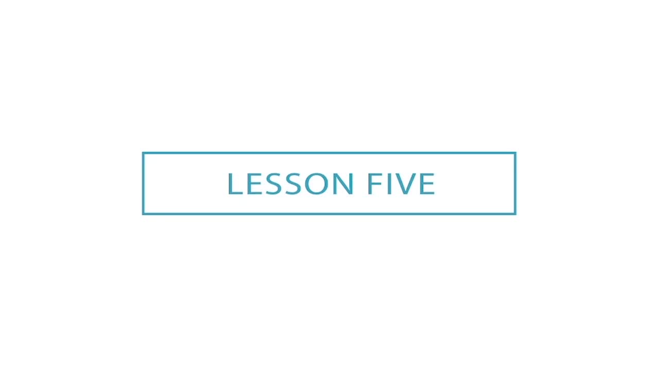 Early Childhood Music Lessons - Module 4 - Video 15 - Music Time - Lesson Five