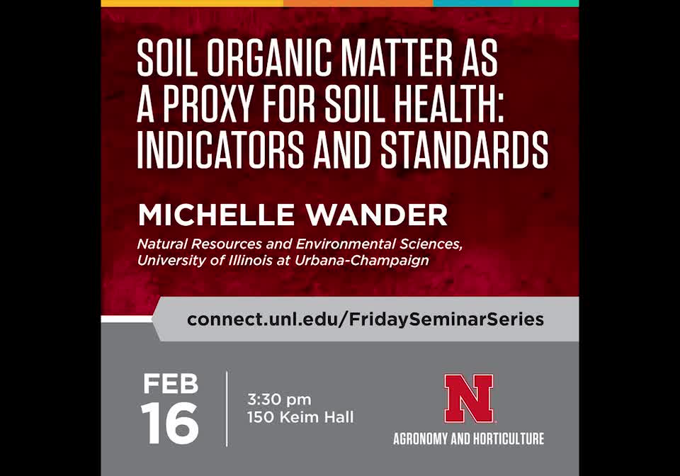 Soil organic matter as a proxy for soil health: Indicators and standards