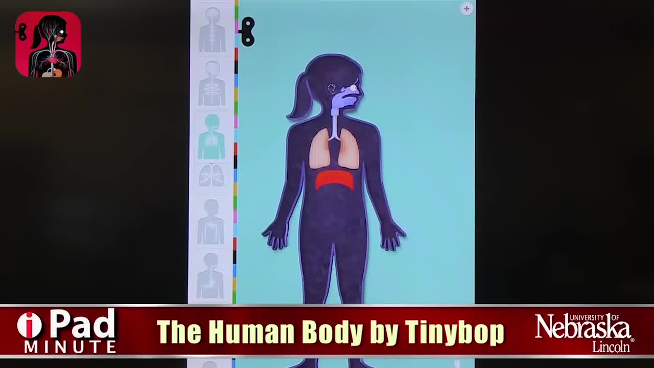 Tech Edge, Mobile Learning In The Classroom - iPad Minute, The Human Body by Tinybop 