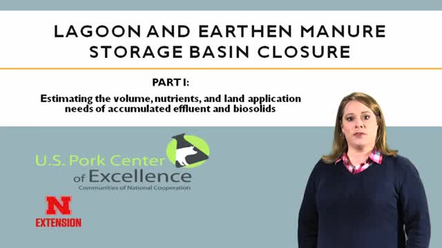 Lagoon and Earthen Manure Storage Basin Closure - Part 1