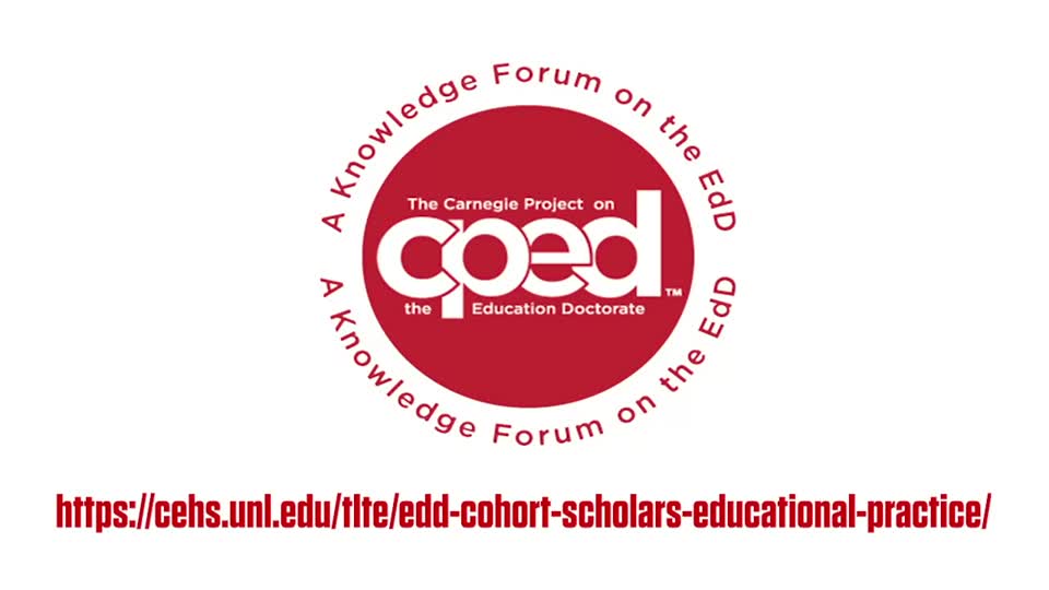 Teaching, Learning & Teacher Education: CPED EdD Cohort 